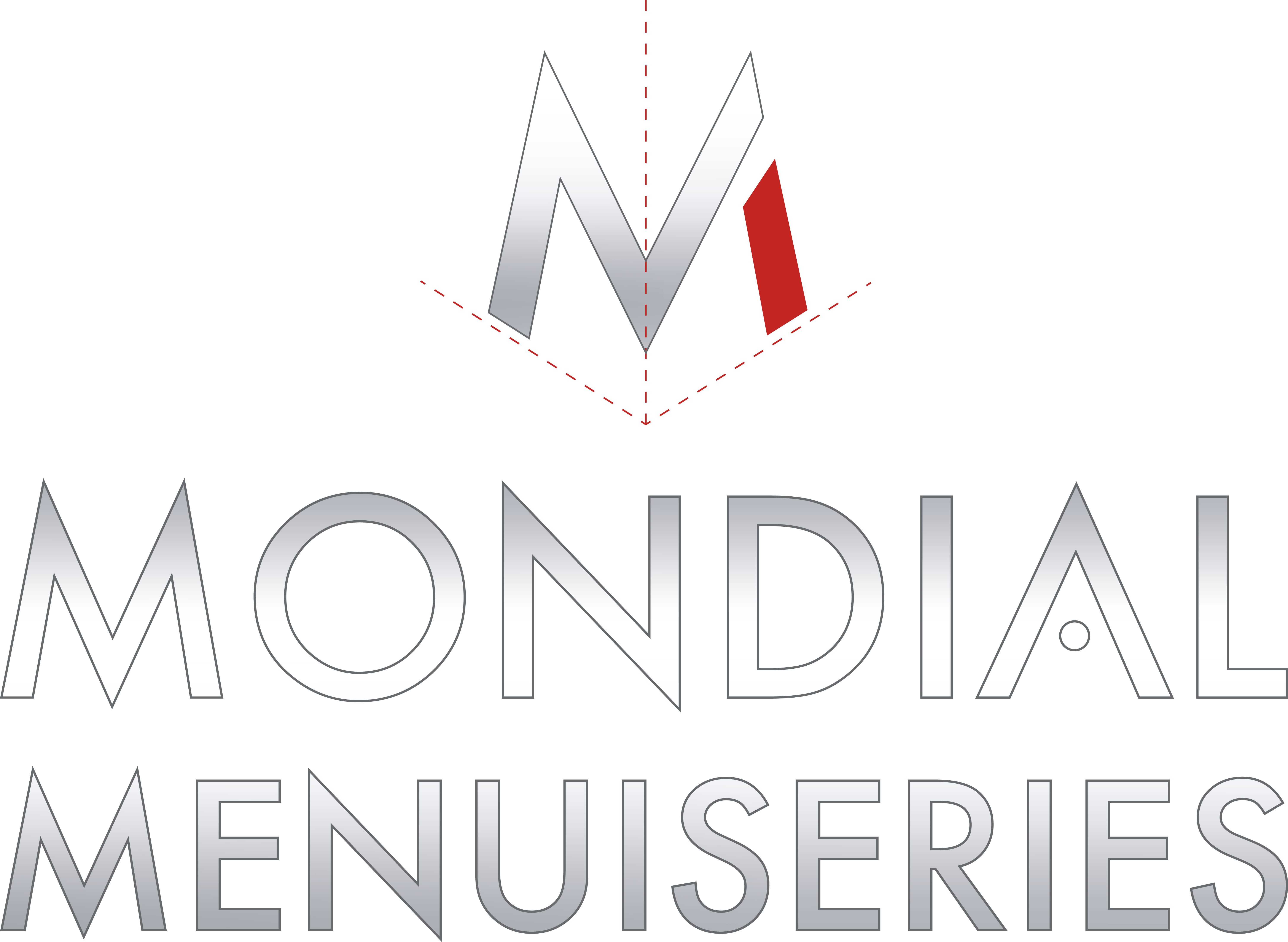 Logo Mondial Menuiserie Logo Mondial Menuiserie